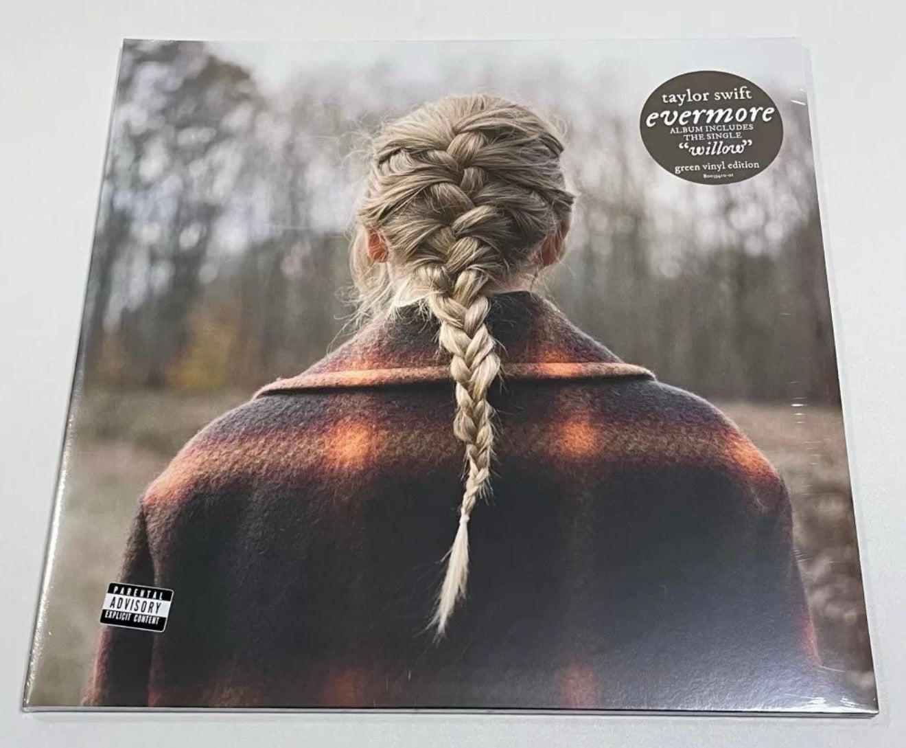 Taylor Swift evermore 2LP Green Translucent Vinyl - US/EU Edition - New Sealed