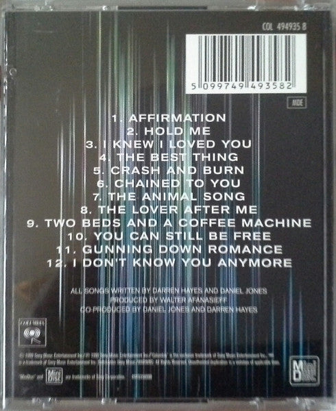 Savage Garden : Affirmation  (MD, Album)