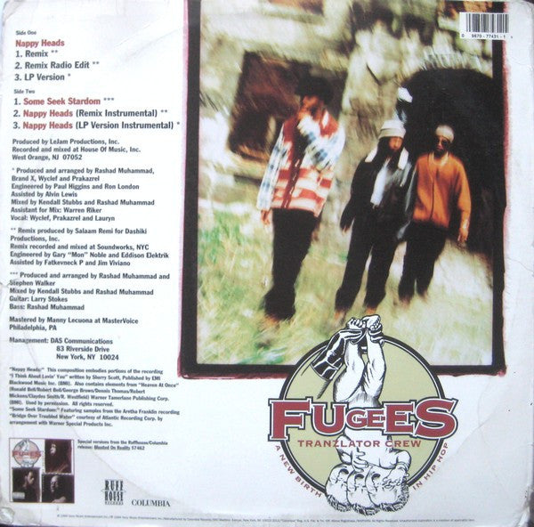 Fugees : Nappy Heads (12")