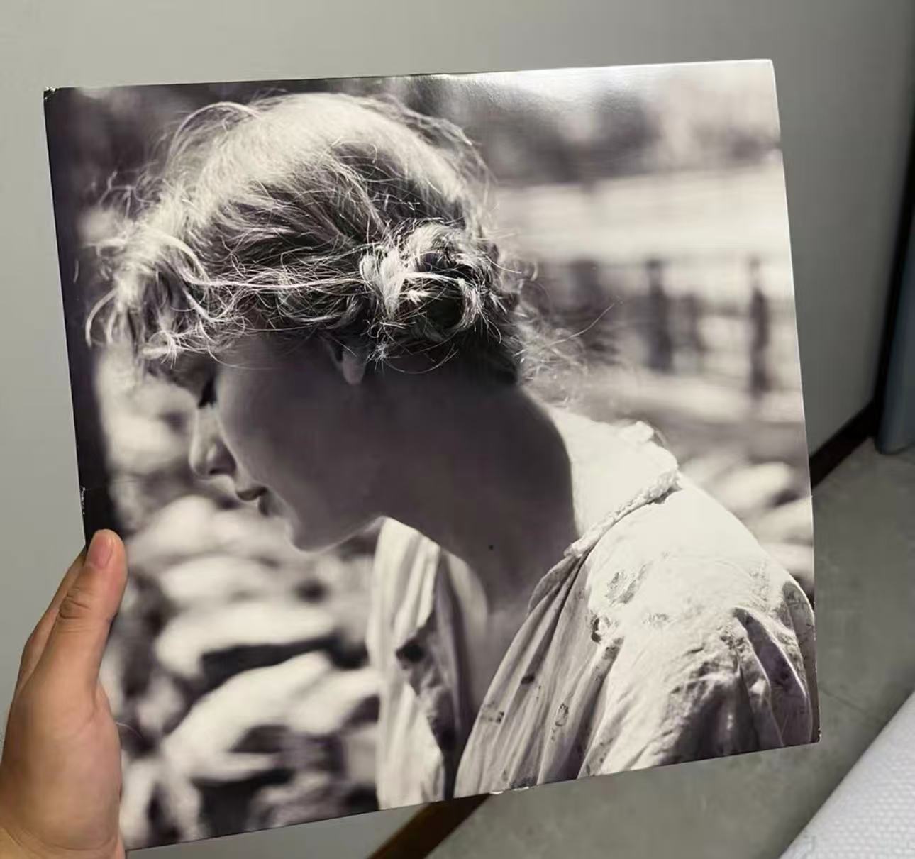 Taylor Swift Folklore Beige Green Variant 2LP Vinyl Open Box