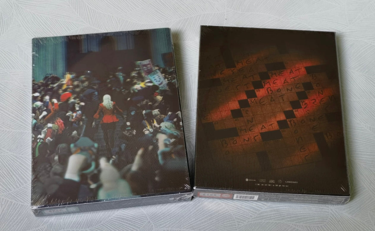 Manta Lab Exclusive Double Lenticular Steelbook – *American Psycho / Joker: Folie à Deux* (4K + Blu-ray, English Subtitles)