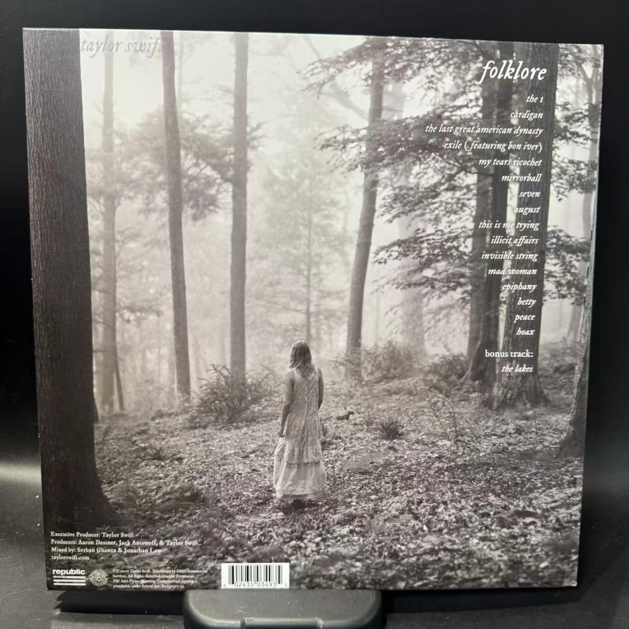 Taylor Swift - Folklore (2xLP, Album, Dlx, Ltd, Azu)