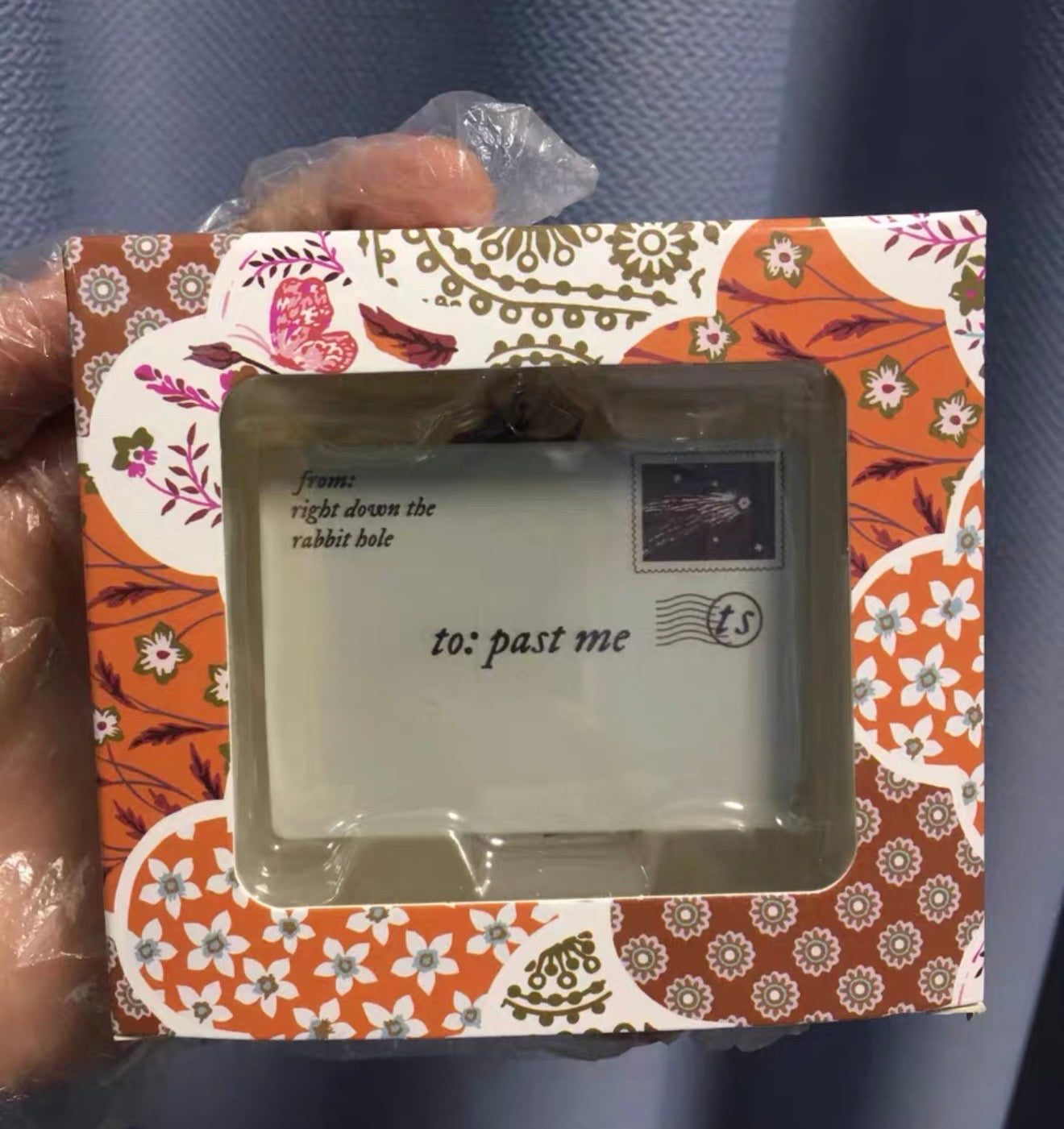 Taylor Swift The Tortured Poets Department "to: past me" Envelope Ornament - Official Store Exclusive - New Sealed