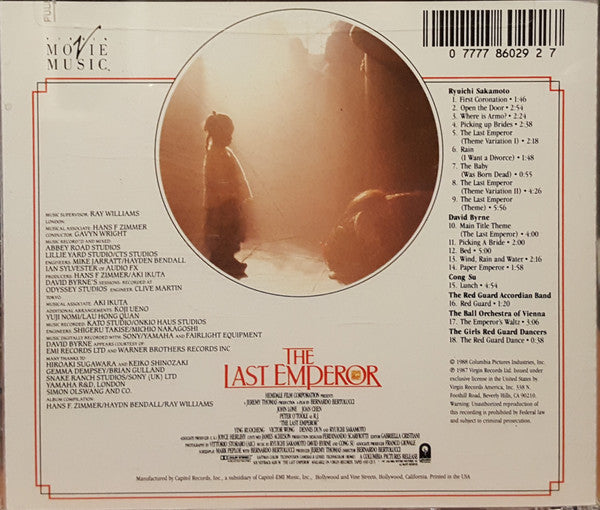 Various : The Last Emperor (CD, Album)