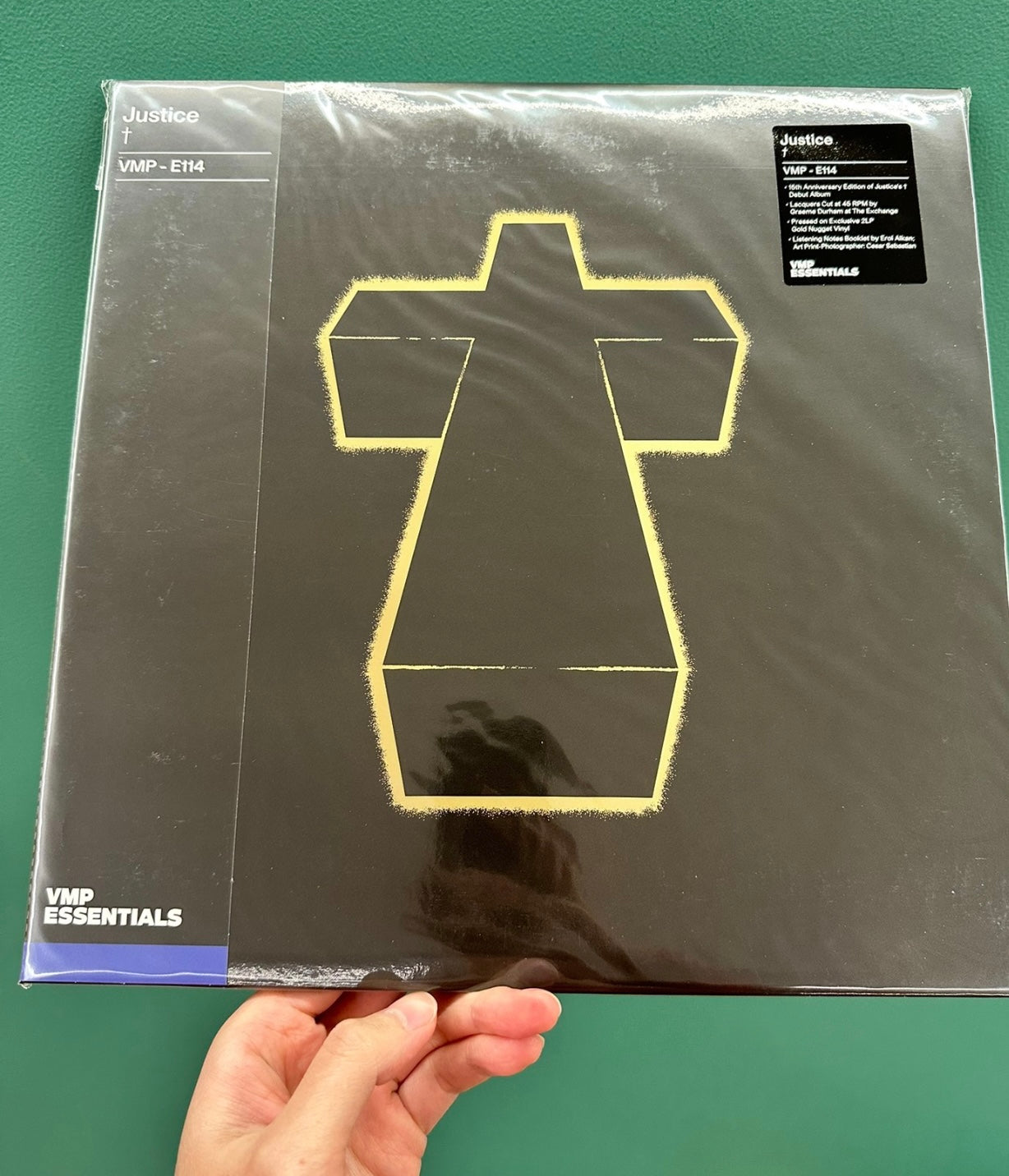 Justice – Cross (15th Anniversary VMP Gold Vinyl) 2LP