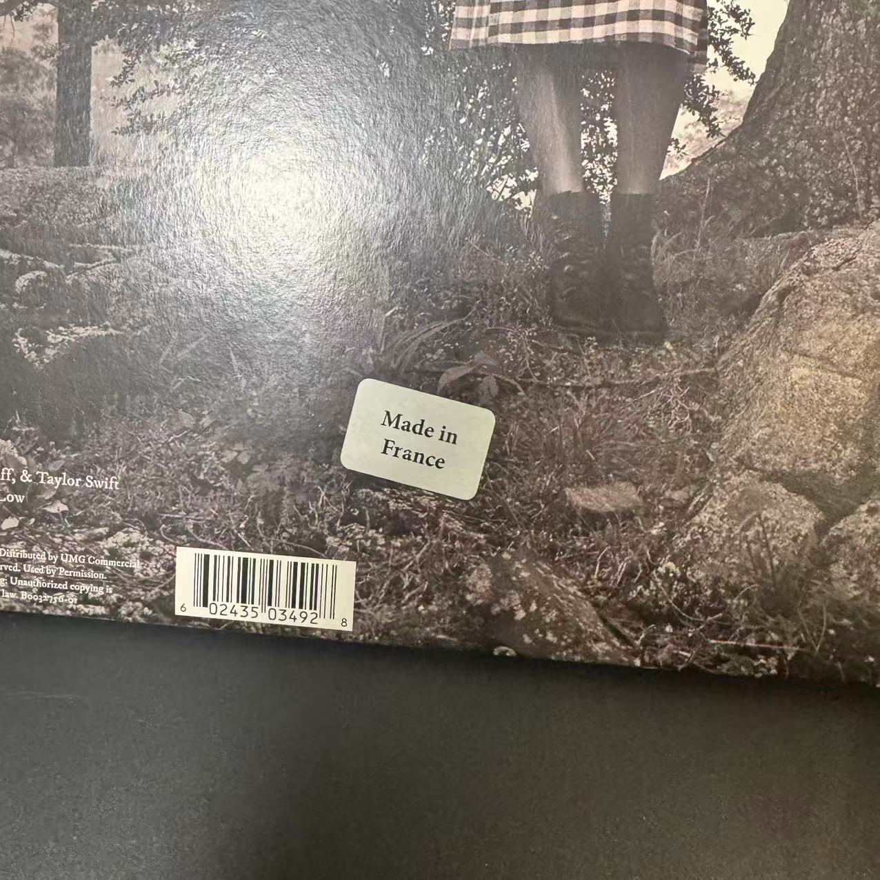 Taylor Swift – Folklore Beige Vinyl LP US Press Opened VG++