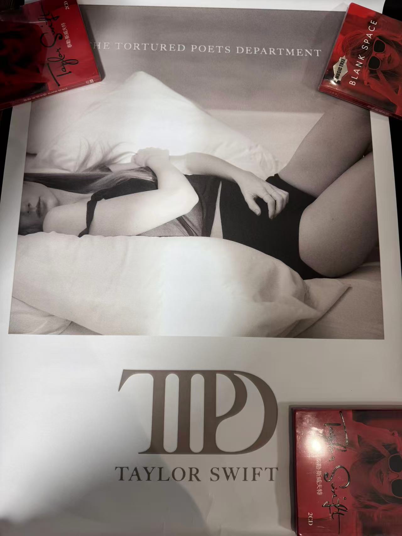 Taylor Swift TTPD The Tortured Poets Department Poster Official