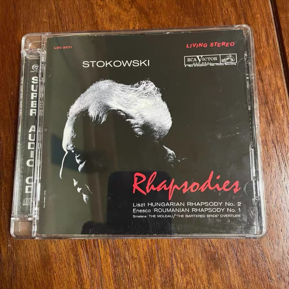 Liszt* / Enescu* / Smetana*, RCA Victor Symphony Orchestra, Leopold Stokowski ‎– Rhapsodies