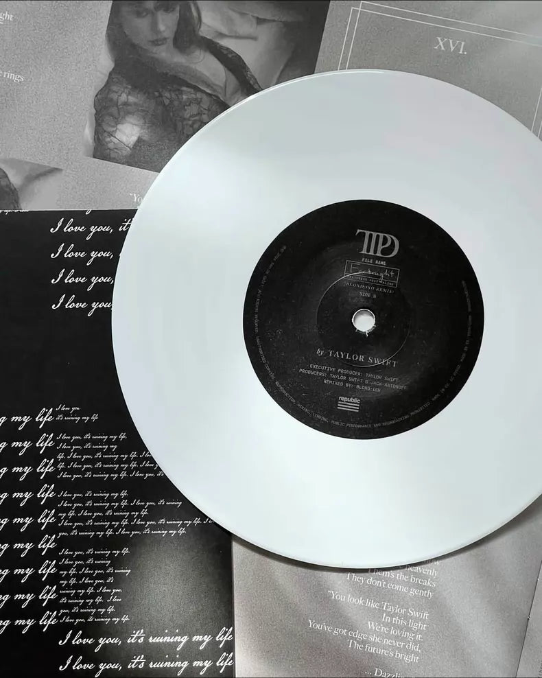 Taylor Swift – Fortnight feat. Post Malone RSD White 7-Inch Vinyl — Sealed