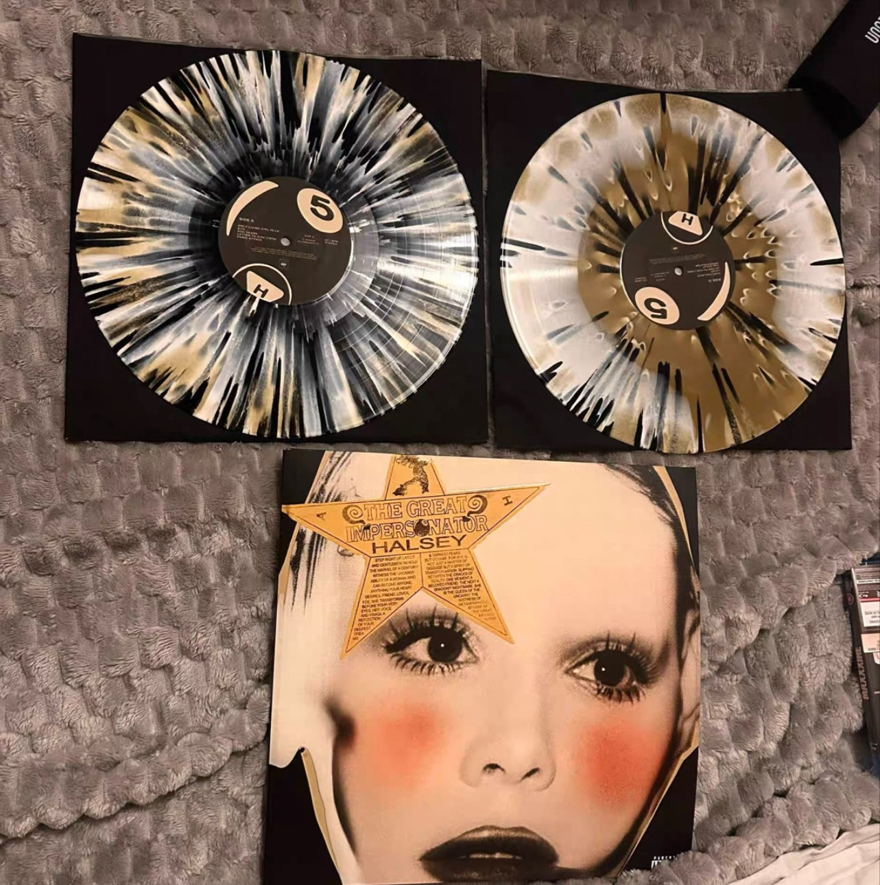 Halsey The Great Impersonator BR exclusive splatter vinyl LP (No.~125/1500, unsealed)