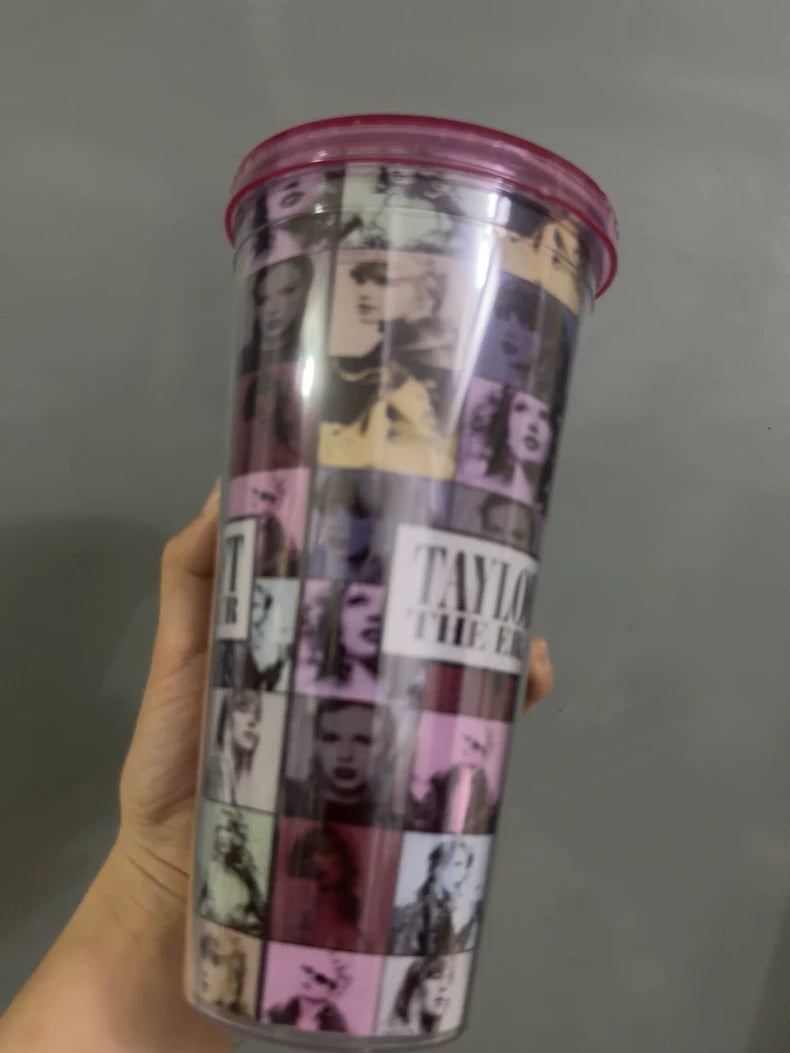 Taylor Swift The Eras Tour Official Double-Wall Straw Tumbler – New
