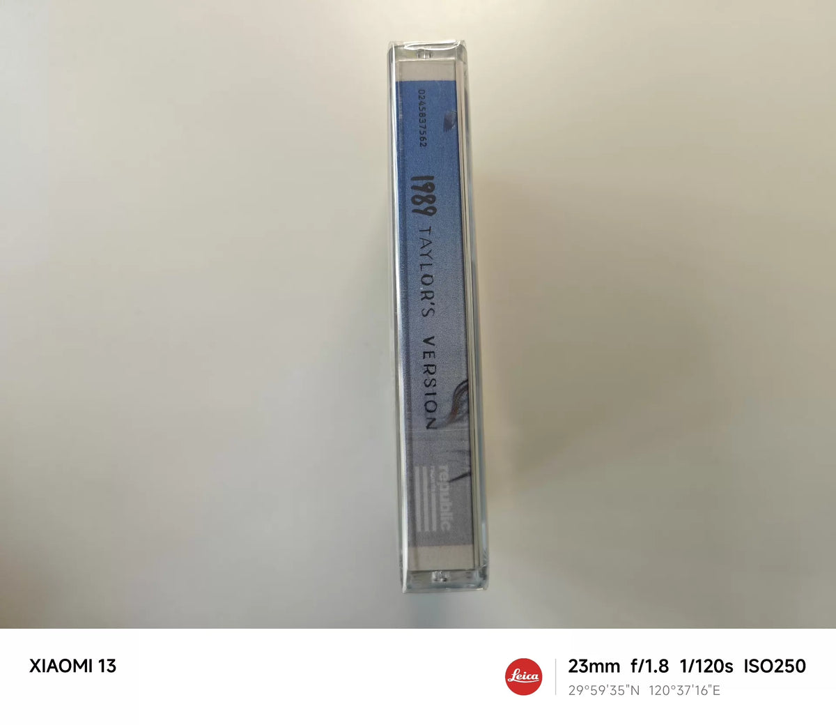 Taylor Swift – 1989 (Taylor’s Version) – Yellow and Green Cassette, Sealed — actual copy
