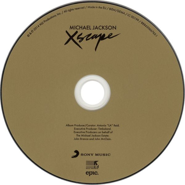 Michael Jackson : Xscape (CD, Album + DVD-V, Copy Prot., NTSC + Dlx, Dig)