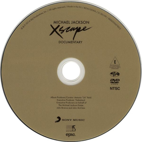 Michael Jackson : Xscape (CD, Album + DVD-V, Copy Prot., NTSC + Dlx, Dig)