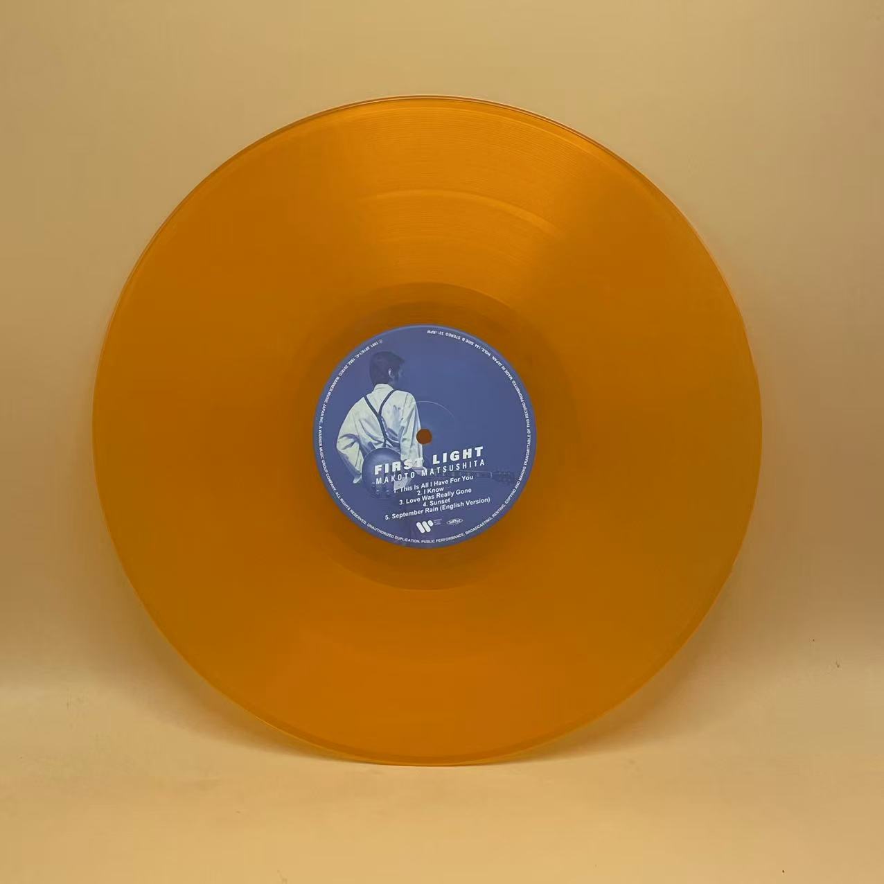 Makoto Matsushita - First Light (LP, Album, Ltd, RE, RM, Ora)