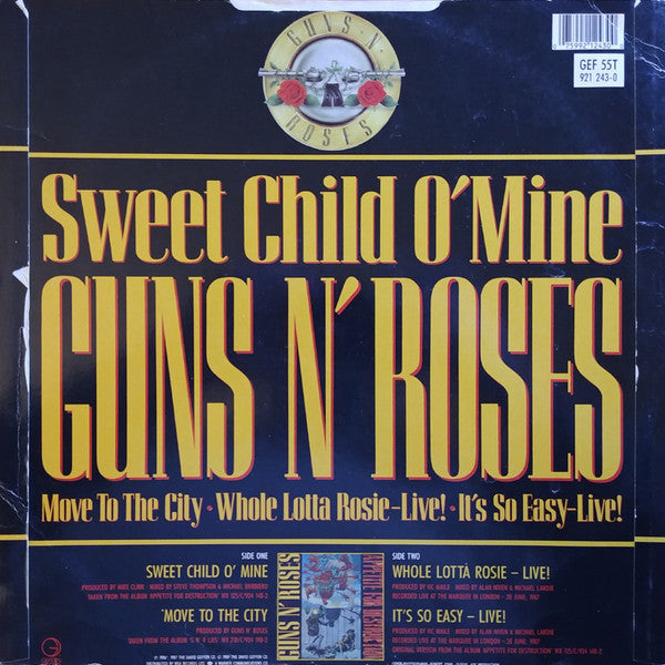 Guns N' Roses : Sweet Child O'Mine (12")