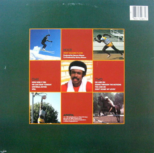 Harvey Mason : M.V.P. (LP, Album, San)