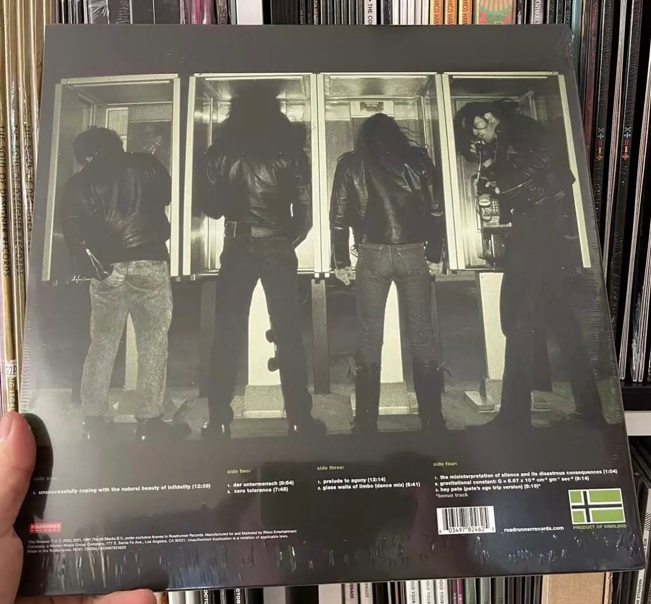 Type O Negative - Slow, Deep And Hard (2xLP, Album, Ltd, RE, RM, RP, Gre) (Mint (M))