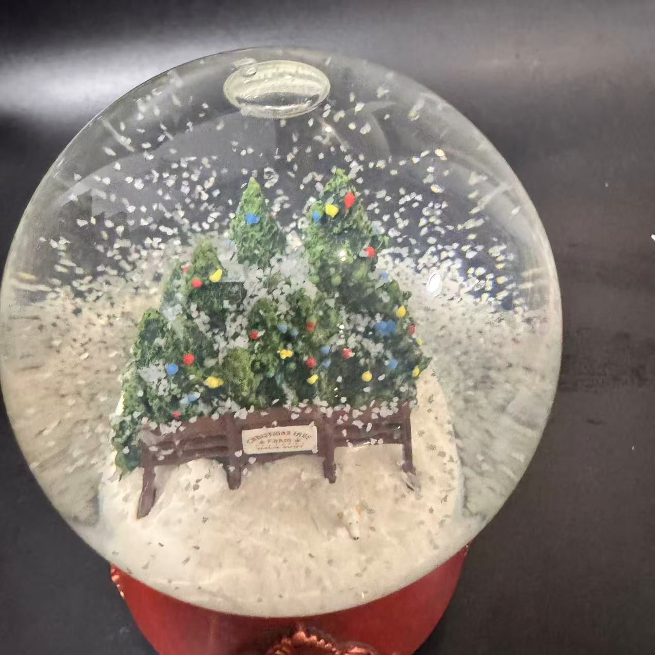 Taylor Swift Christmas Tree Farm Snow Globe Official US Store Rare Read Desc
