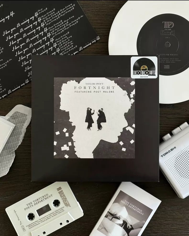 Taylor Swift – Fortnight feat. Post Malone RSD White 7-Inch Vinyl — Sealed