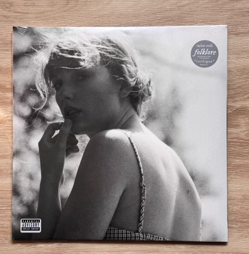Taylor Swift Folklore 2LP Clear Vinyl French Pressing Sealed Read