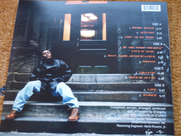 D'Angelo : Brown Sugar (2xLP, Album, Ltd, RE, Sli)