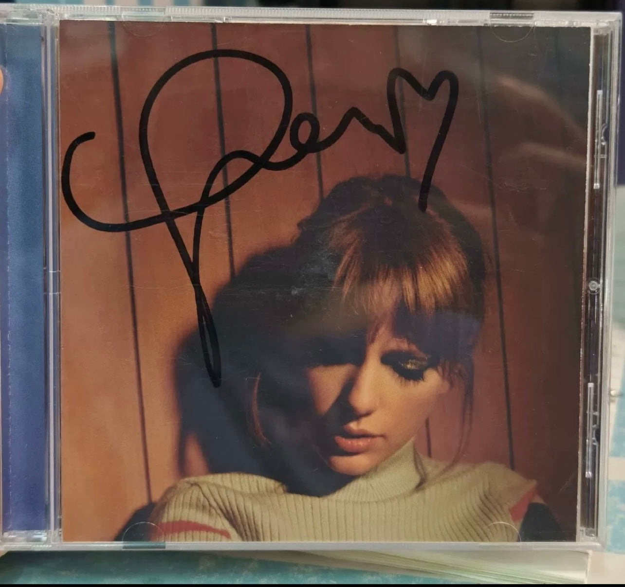 Taylor Swift Signed Midnights CD â Blood Moon Edition