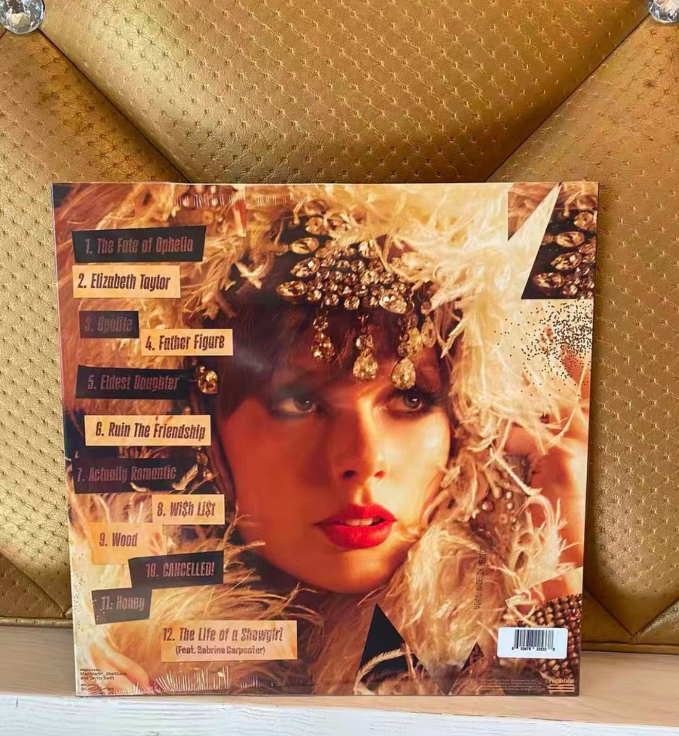 Taylor Swift Life of a Showgirl Target Exclusive Pink Vinyl LP Limited Edition Sealed