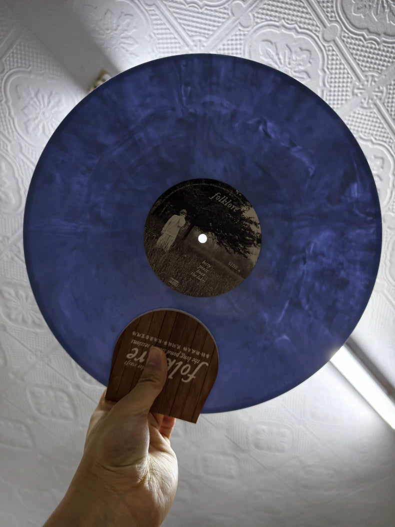 Taylor Swift – folklore Hide-and-Seek / Running Like Water French Translucent Hybrid 2LP