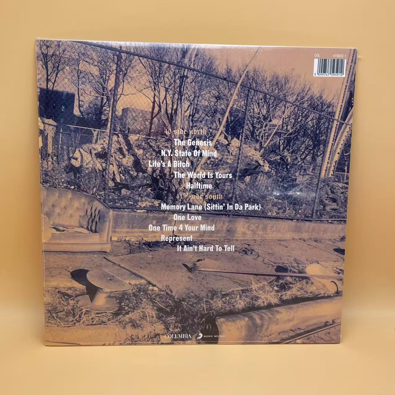 Nas - Illmatic (LP, Album, RE, RP) (Mint (M))