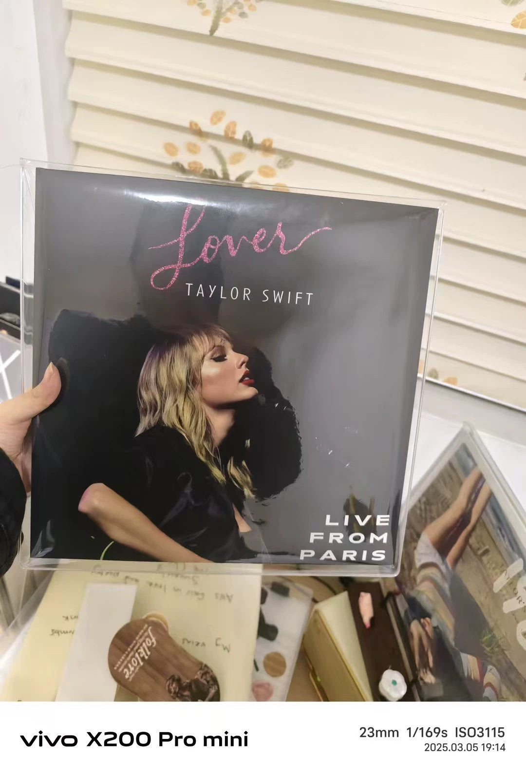 Taylor Swift Lover Heart-Shaped Vinyl Sleeve Collectible Bundle — No Record — Unofficial