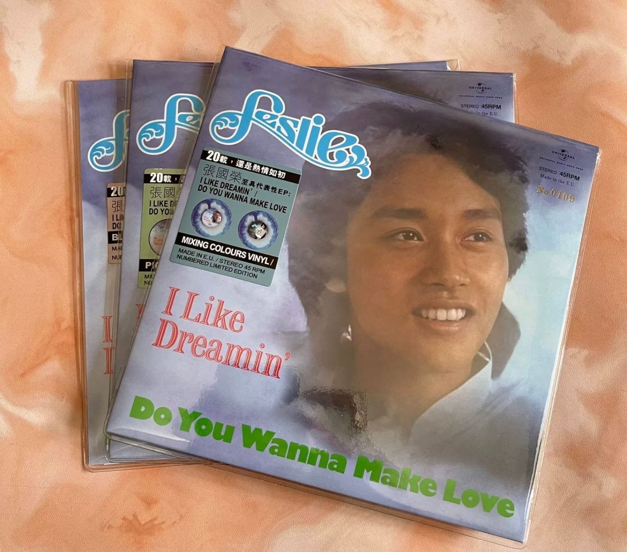 Zhang Guorong (Leslie Cheung) - I Like Dreamin’ (Limited Numbered Edition, 7-inch Colored Vinyl, 3LP Box Set)