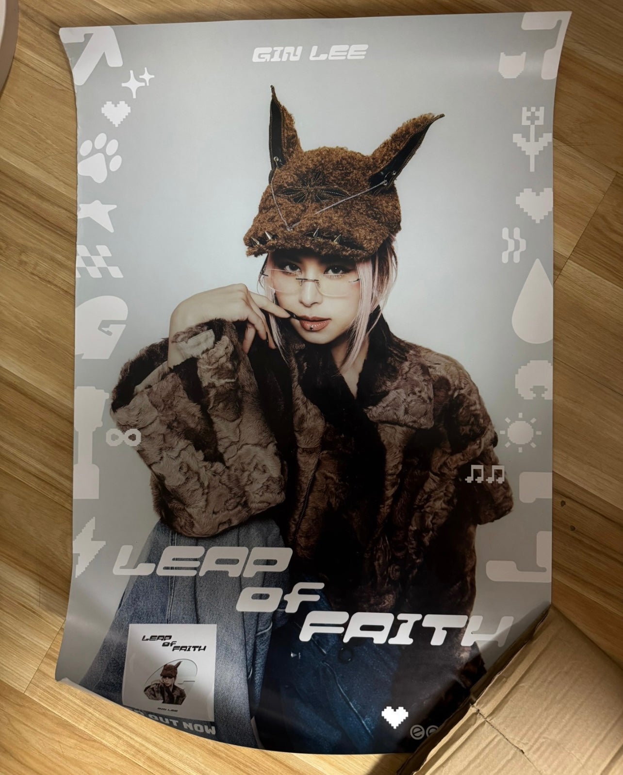 Gin Lee *Leap of Faith* Limited Picture Vinyl LP (Hand-Numbered Under #100, Includes Poster)