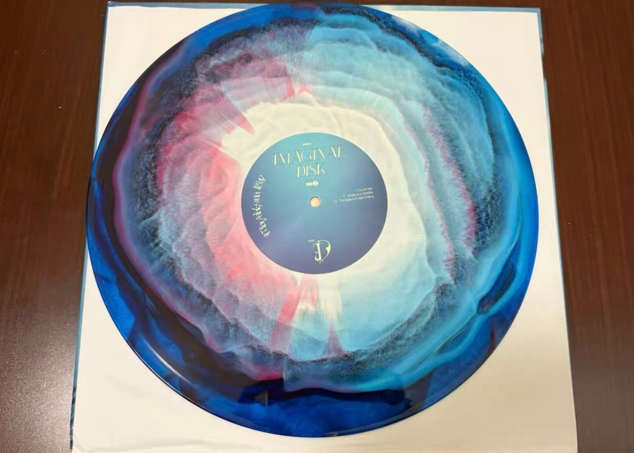 Magdalena Bay Imaginal Disk Brazilian exclusive splatter vinyl LP (limited to 4000, #1572)