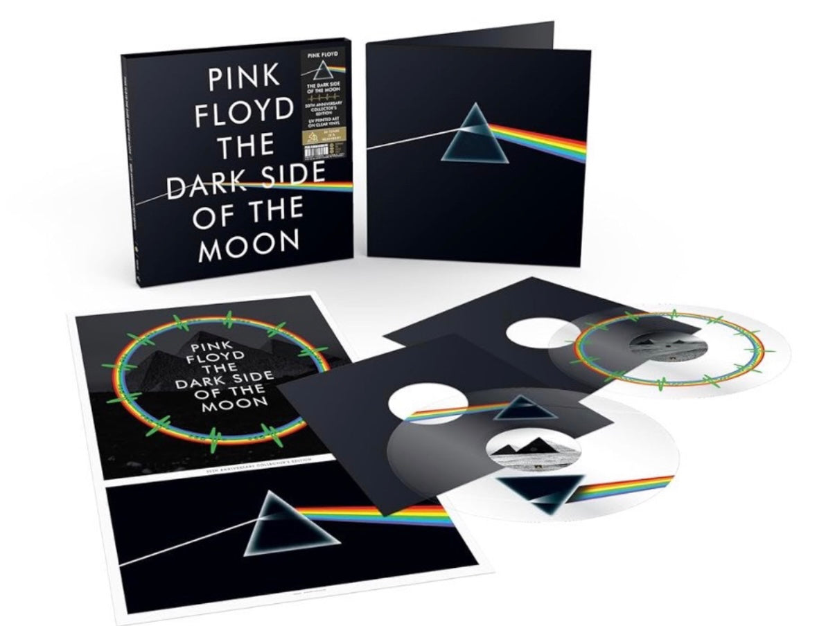 Pink Floyd – The Dark Side of the Moon (50th Anniversary, Limited Edition, Clear Vinyl, 2LP)