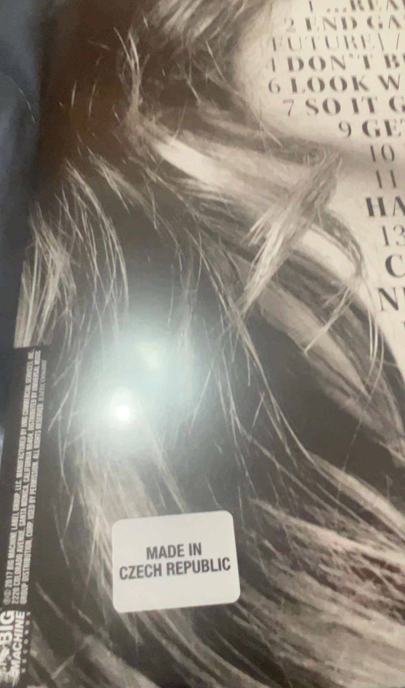 Taylor Swift reputation Picture Disc Vinyl Sealed Brand New China Import