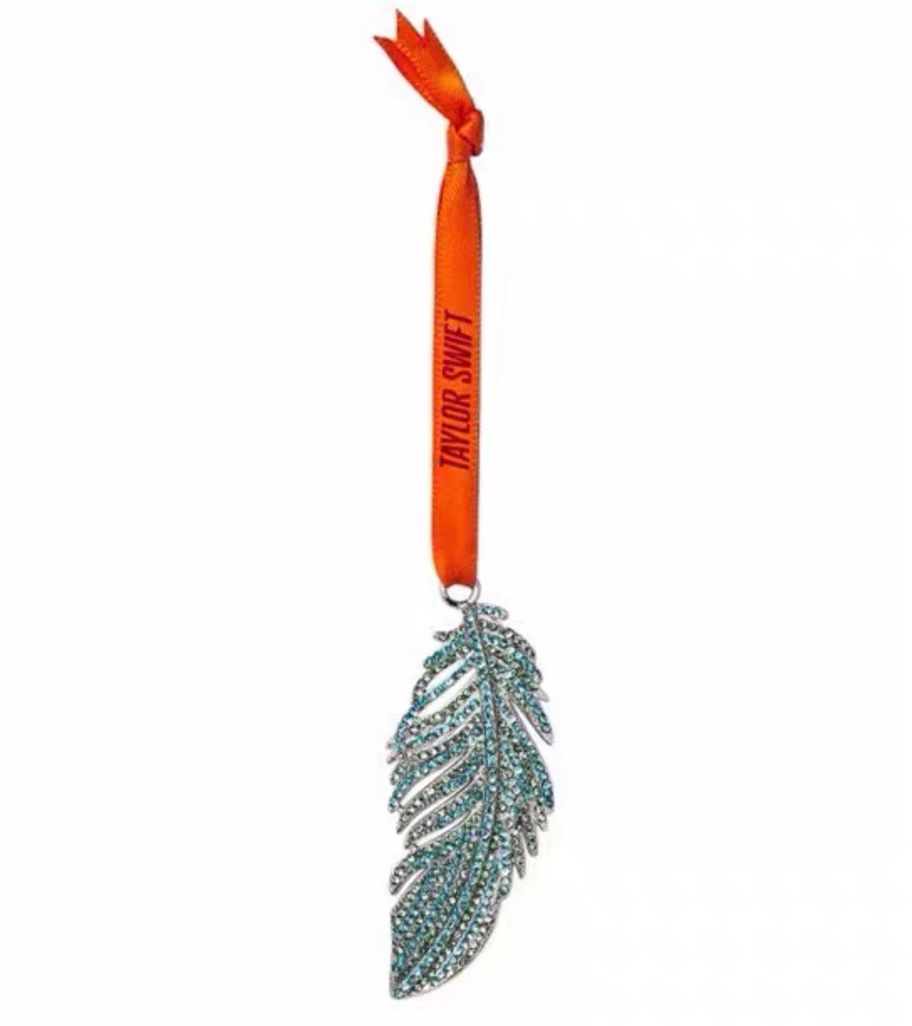 Taylor Swift Holiday Collection "The Life Of A Showgirl" Feather Ornament - New - Read Desc