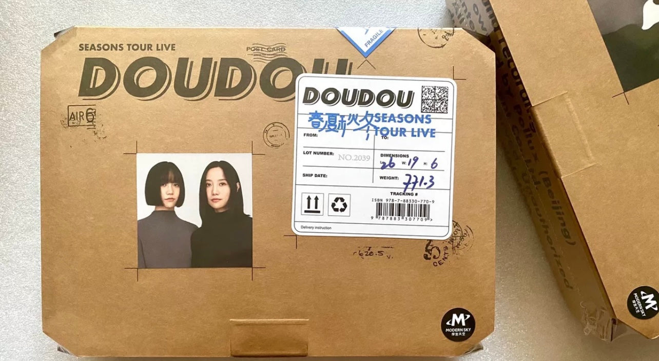 DOUDOU - Four Seasons Tour Live, Boxset, New CD DOUDOU - 春夏秋冬 TOUR LIVE BOXSET 新專輯CD