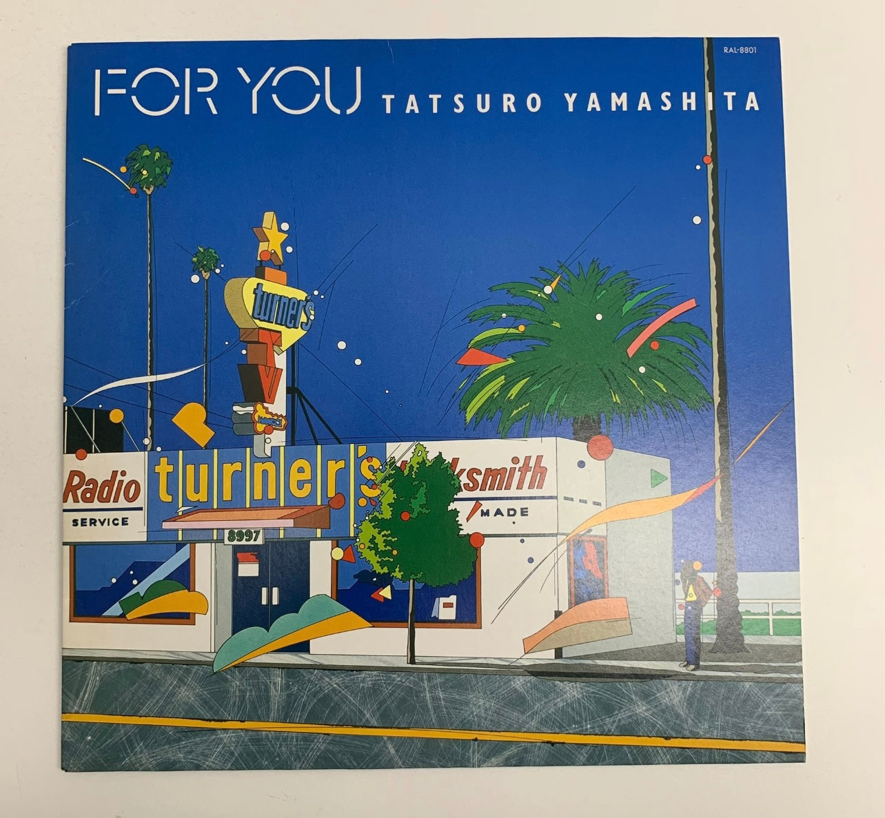 [JUST AS SHOWN]  Tatsuro Yamashita – For You (First Pressing, Black Vinyl) 山下達郎 – For You (首版黑膠)