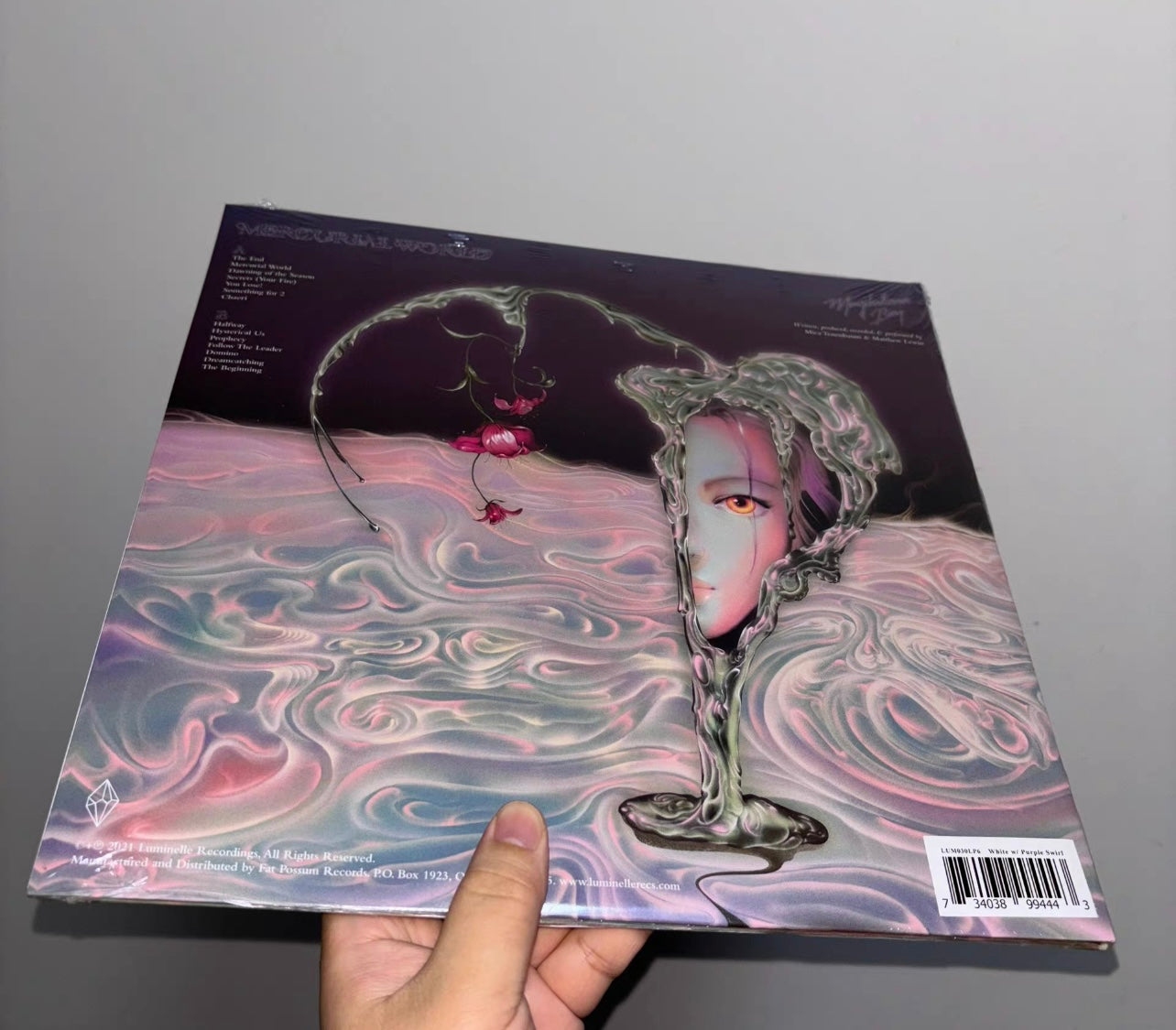 Magdalena Bay Mercurial World white-purple swirl vinyl LP (1500 copies)