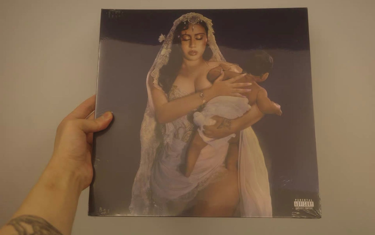 Kali Uchis Sincerely vinyl LP blue variant with signed card and special cover