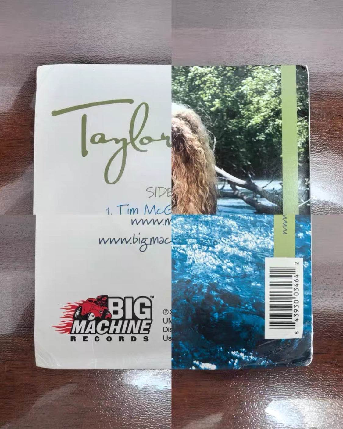 Taylor Swift – Self-Titled RSD US Pressing Blue Vinyl LP (Limited to 3750, No.2692)