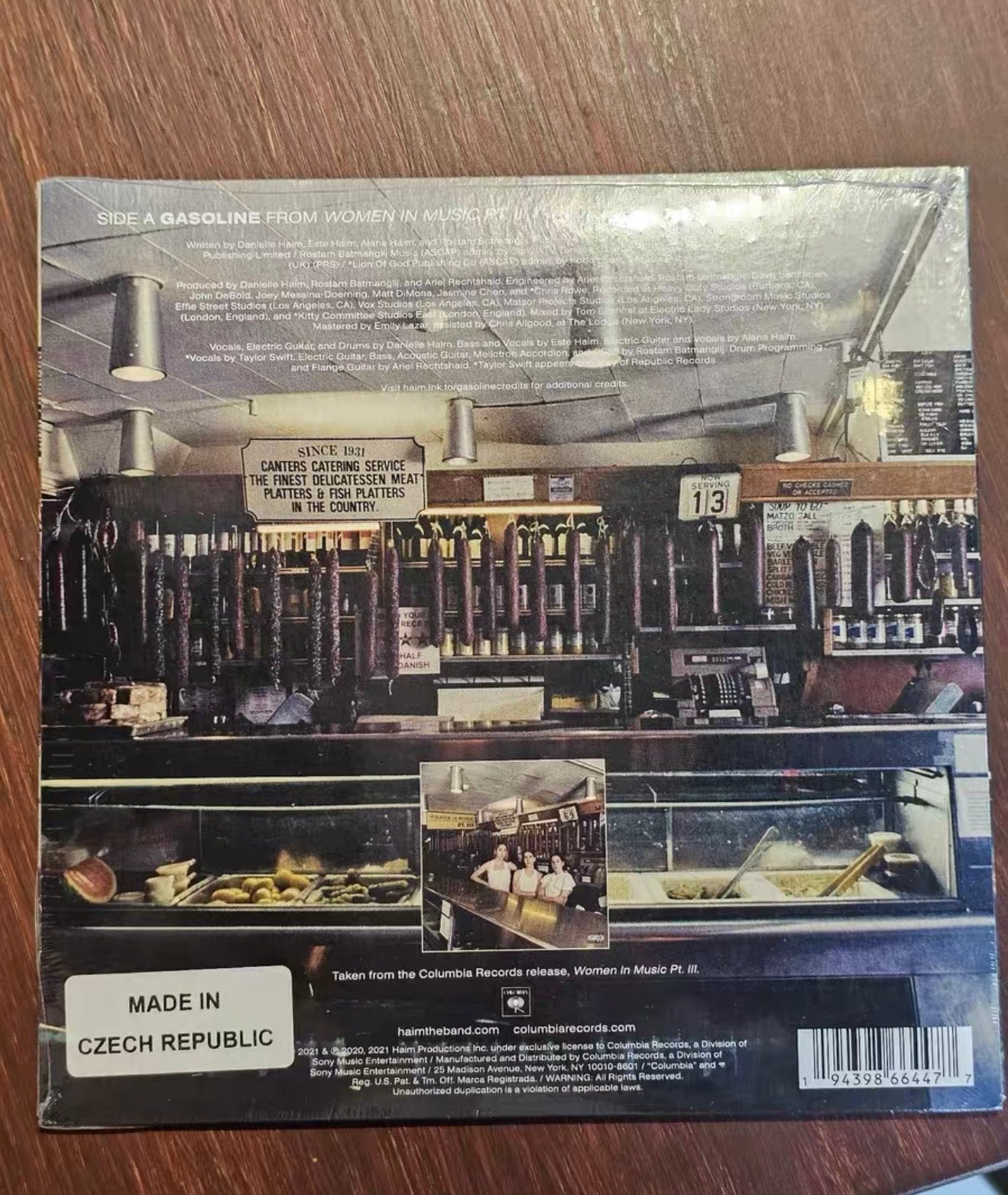 HAIM ft. Taylor Swift Gasoline RSD Limited 7