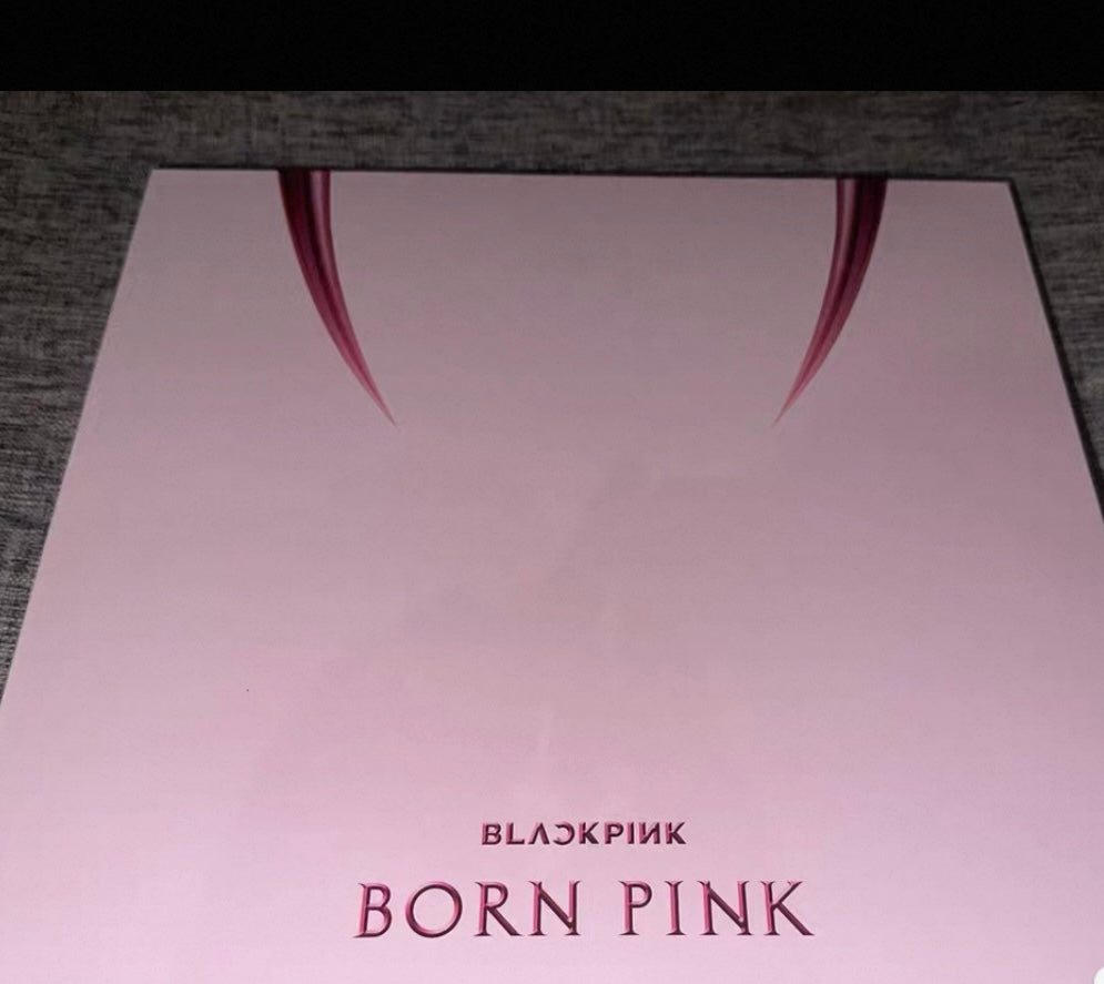 BLACKPINK *BORN PINK* Limited Pink Vinyl LP (Full Set, Opened Like New)
