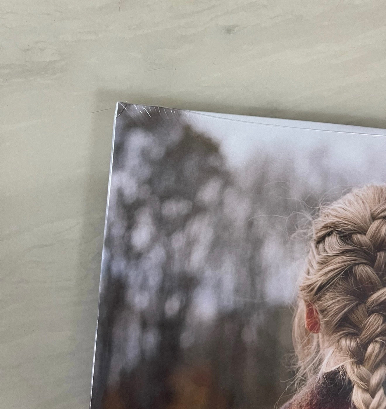 Taylor Swift Evermore Green Vinyl Edition Sealed Minor Corner Wear Read Desc Collectible