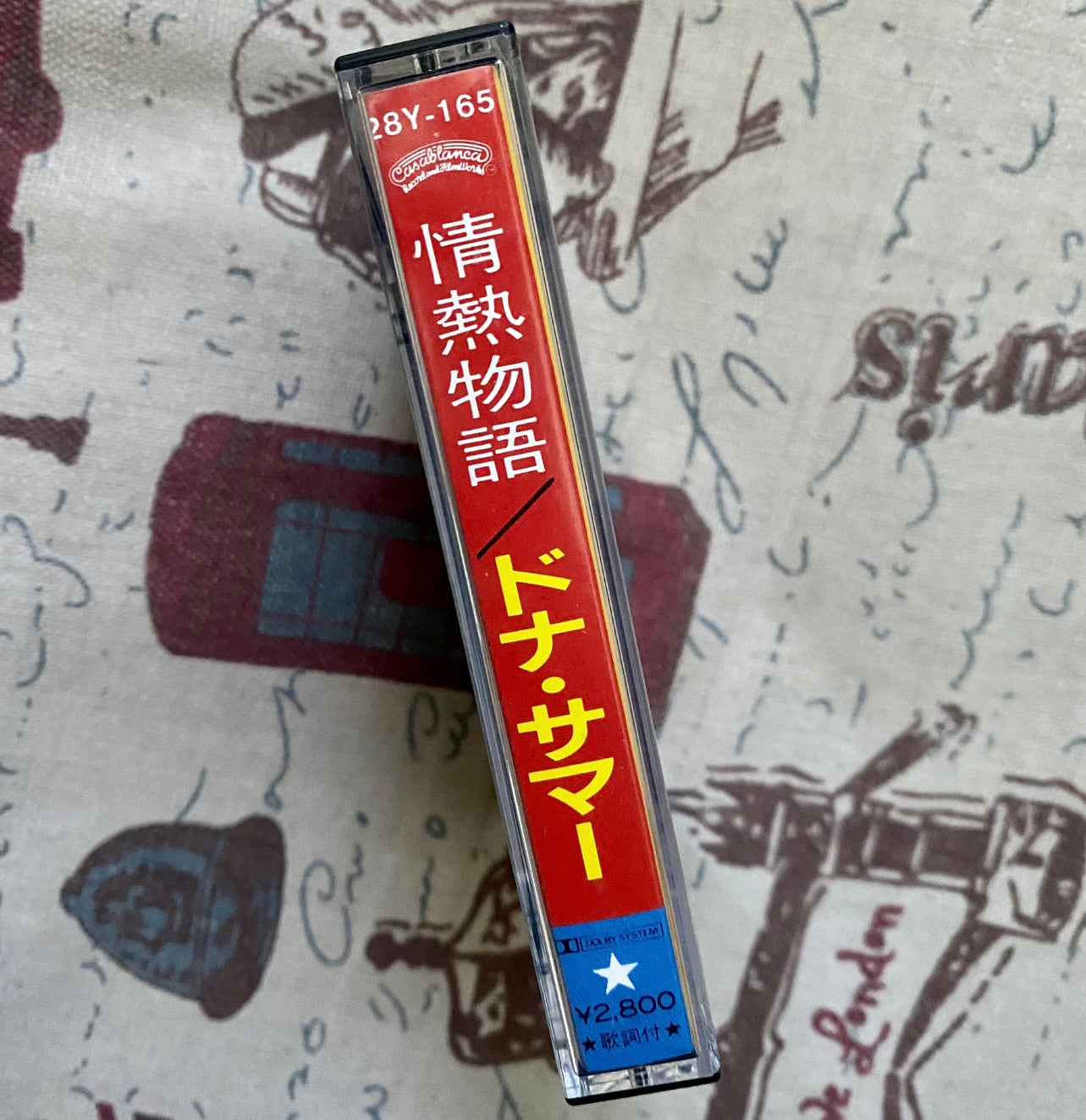 Donna Summer – She Works Hard for the Money (Japanese Cassette Edition)