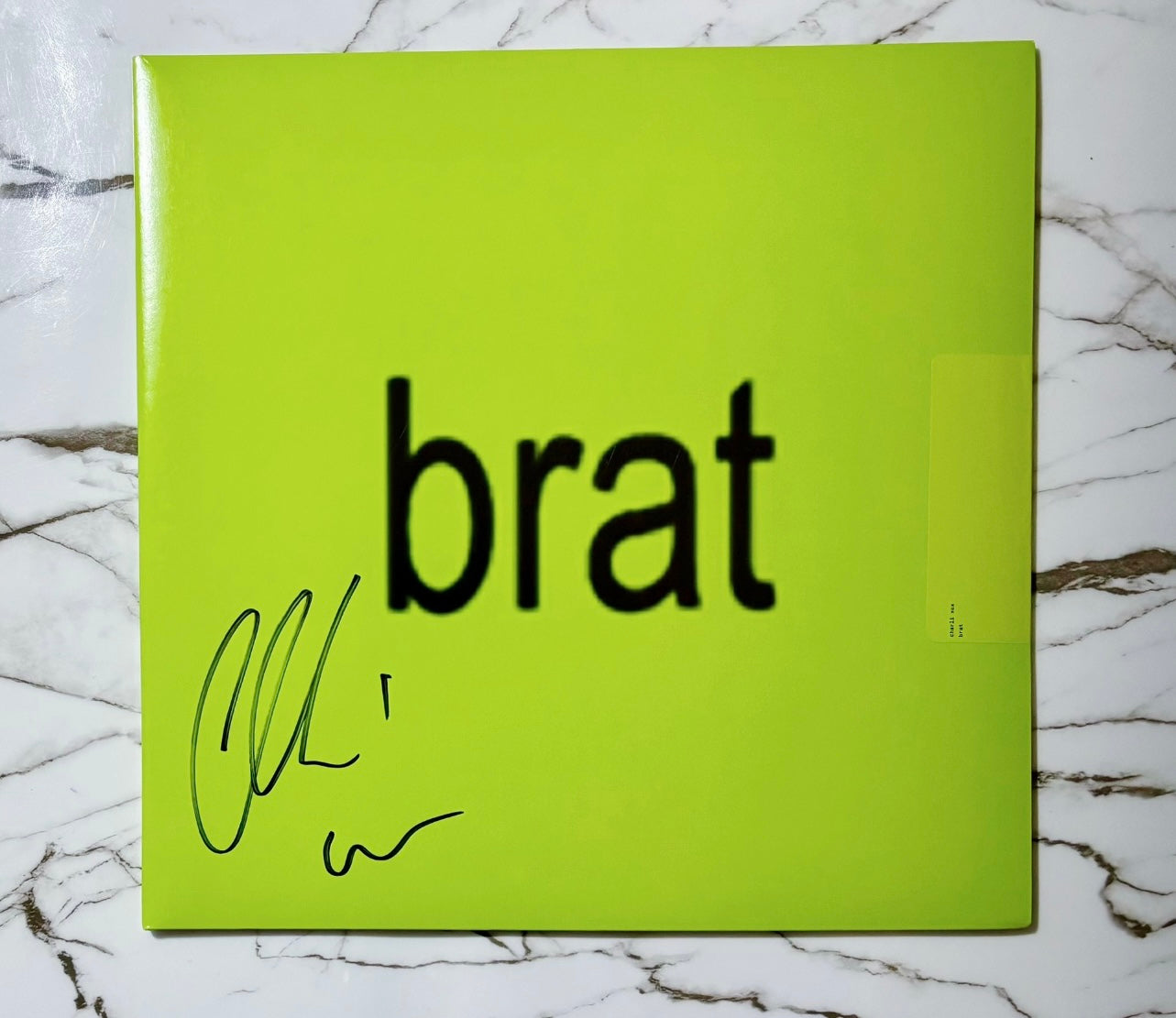 Charli XCX – Brat (Limited Edition Signed Black Vinyl)