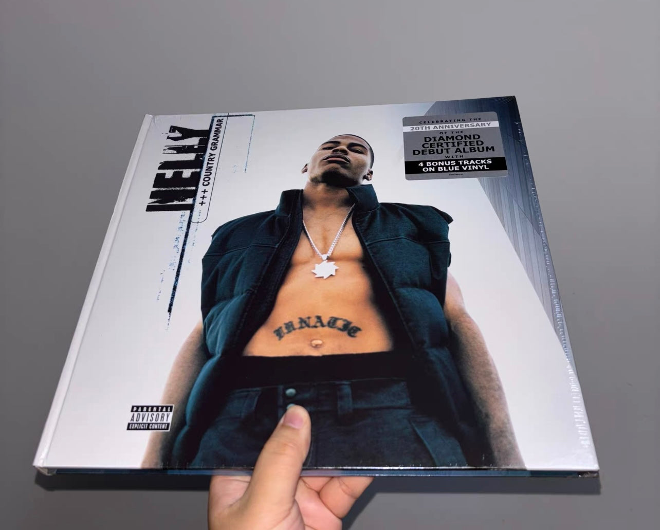 Nelly Country Grammar 20th Anniversary Edition 2LP blue vinyl