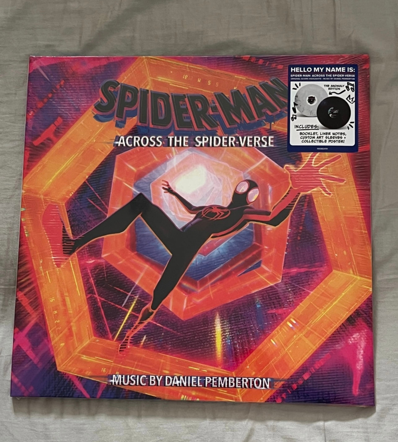 Spider-Man: Across the Spider-Verse Original Score 2LP white & purple vinyl
