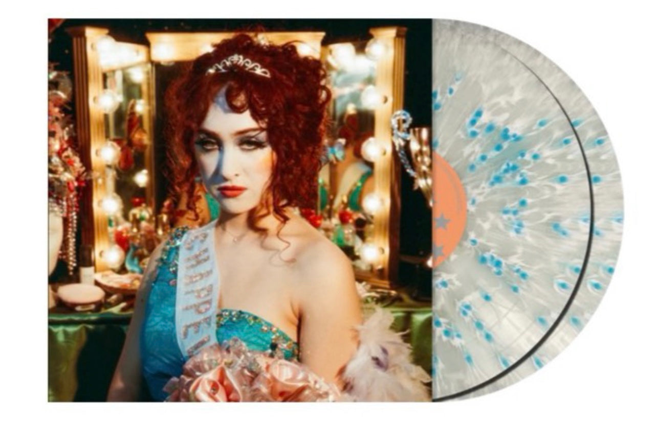 Chappell Roan The Rise and Fall of a Midwest Princess BR Exclusive 2nd Press Blue/White Splatter Vinyl LP